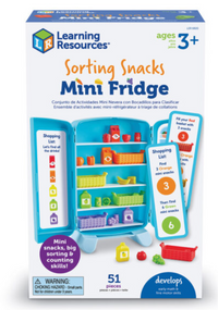 Learning Resourses Sorting Snacks Mini Fridge