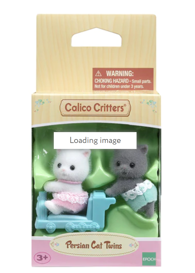 Calico Critters Persian Cat Twins