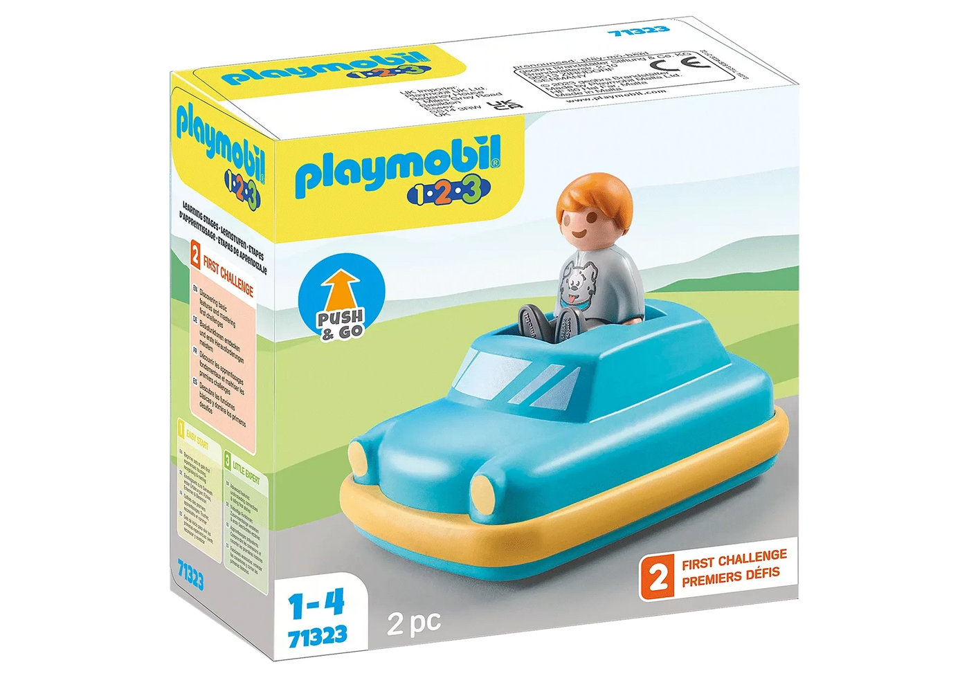 Playmobil 1.2.3 Children's Car 71323