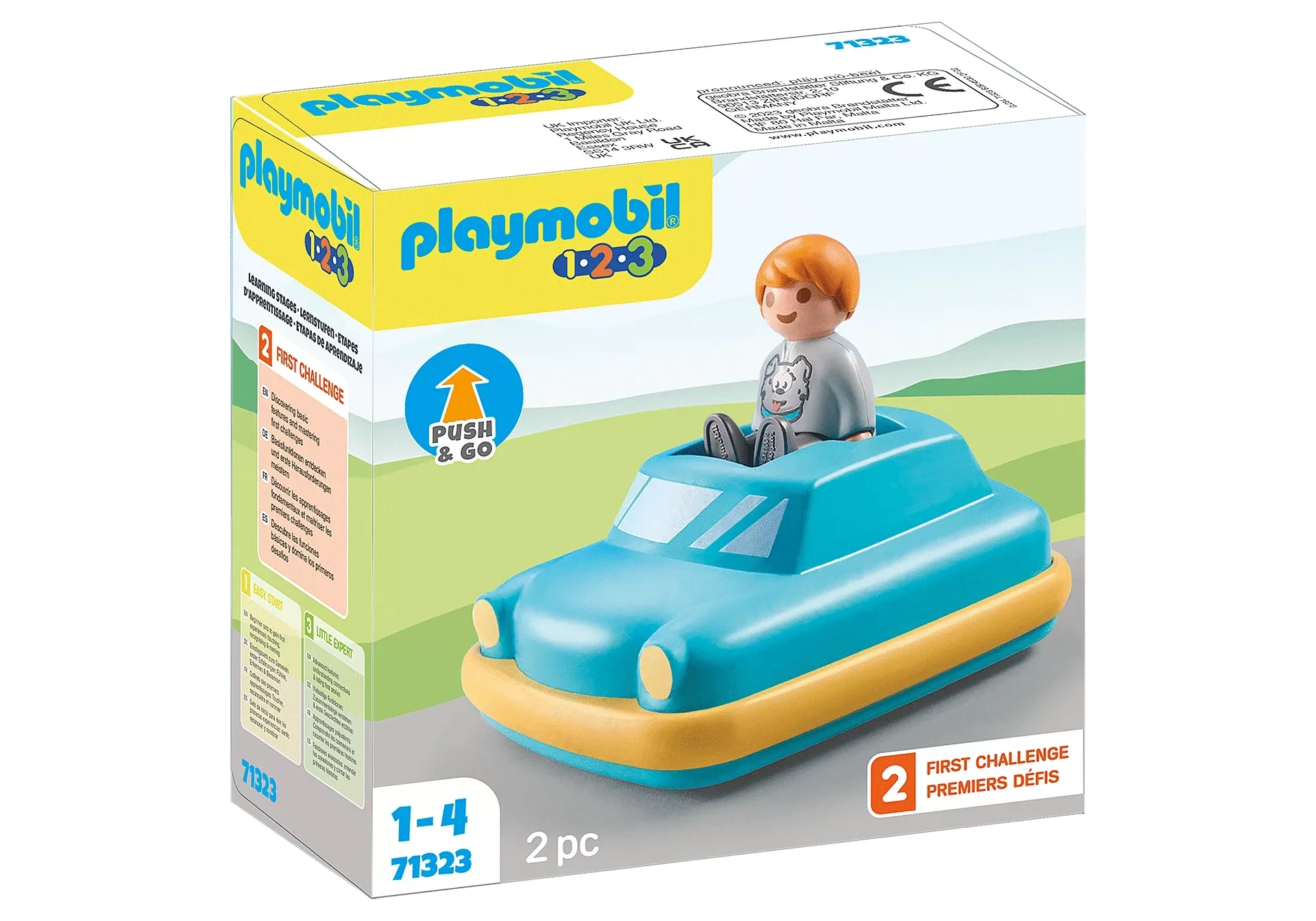 Playmobil 1.2.3 Children's Car 71323