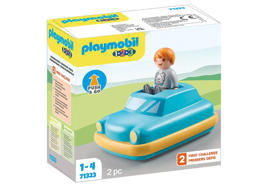 Playmobil 1.2.3 Children's Car 71323