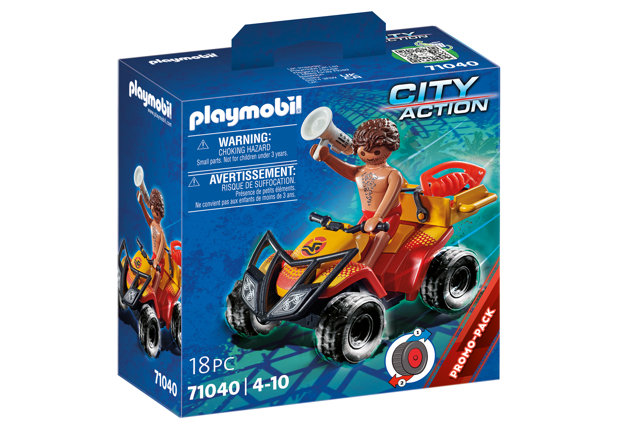 Playmobil City Action Beach Patrol Quad 71040