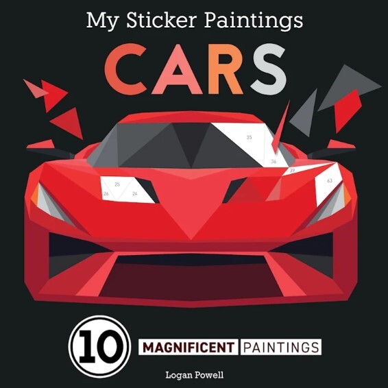 Happy Fox Books Cars: My Sticker Paintings