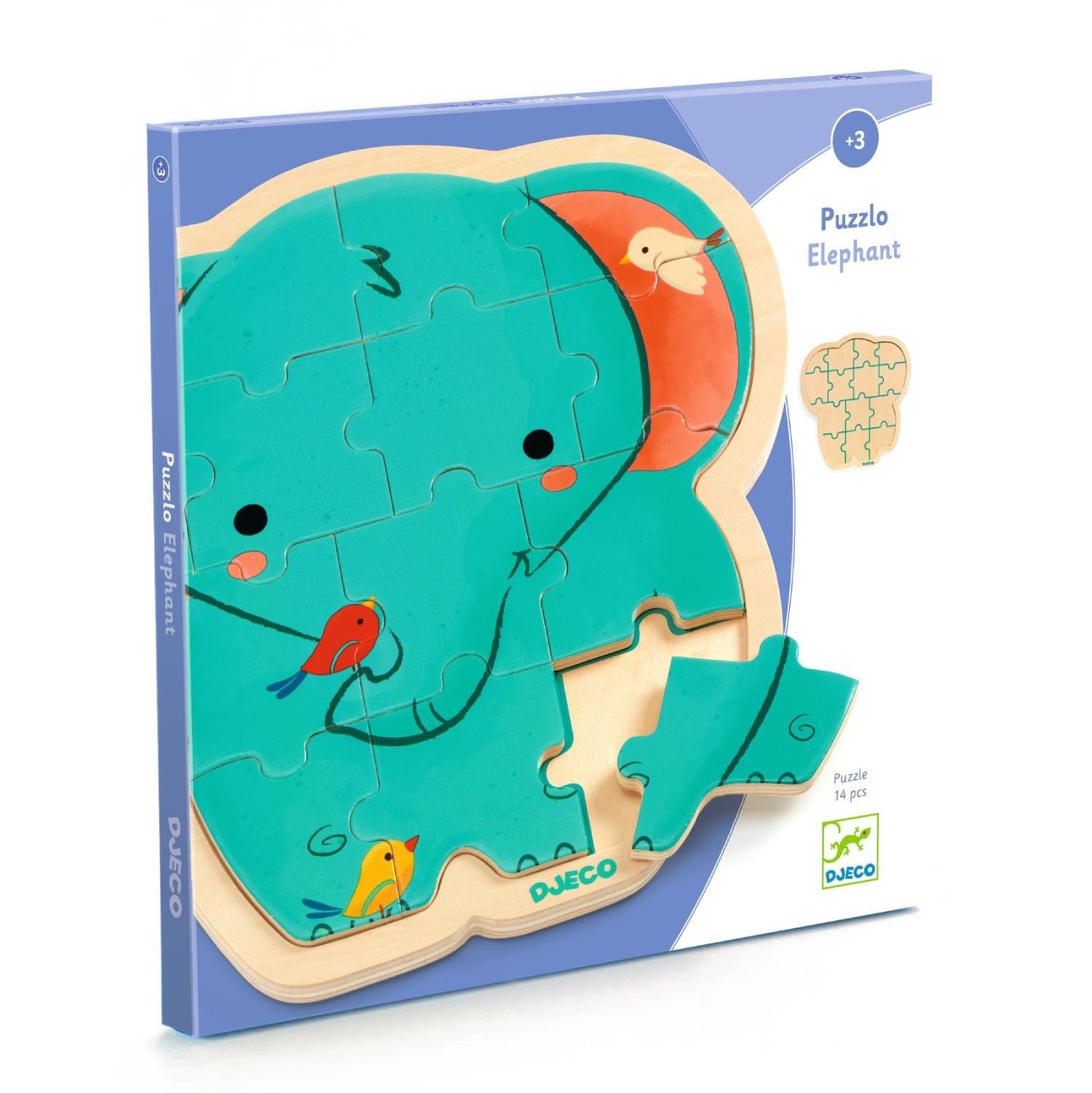 Djeco Puzzlo Elephant