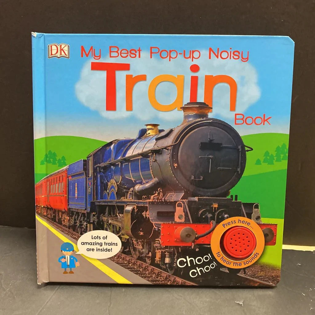 DK My Best Pop-up Noisy Train Book