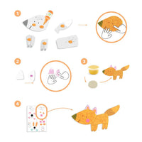 Djeco Painting Messy Fun Finger Painting 18M+
