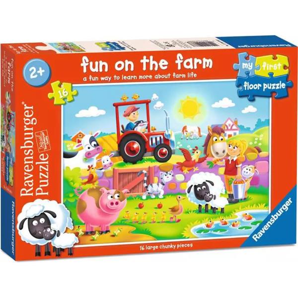 Ravensburger Fun On The Farm 35 Piece Floor Puzzle