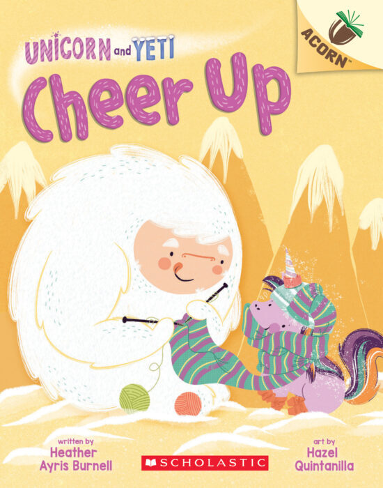 Acorn Reader Unicorn and Yeti - Cheer Up