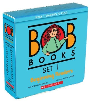 Bob's Books Beginning Readers Box Set | Phonics, Ages 4+ (Stage 1: Starting to Read)