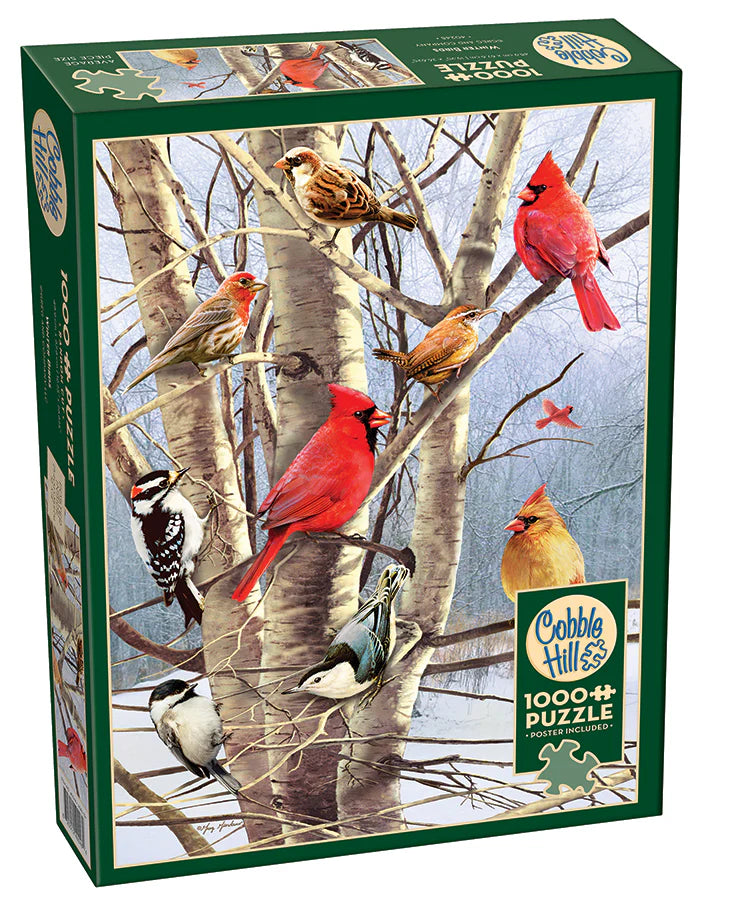 Cobble Hill Winter Birds 1000 Piece