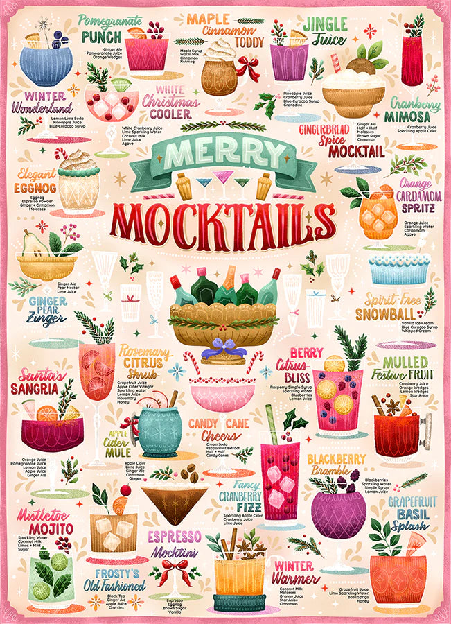 Cobble Hill Merry Mocktails 1000 Piece