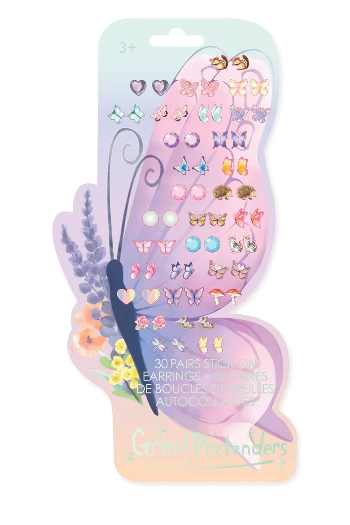 Great Pretenders Butterfly Sticker Earrings