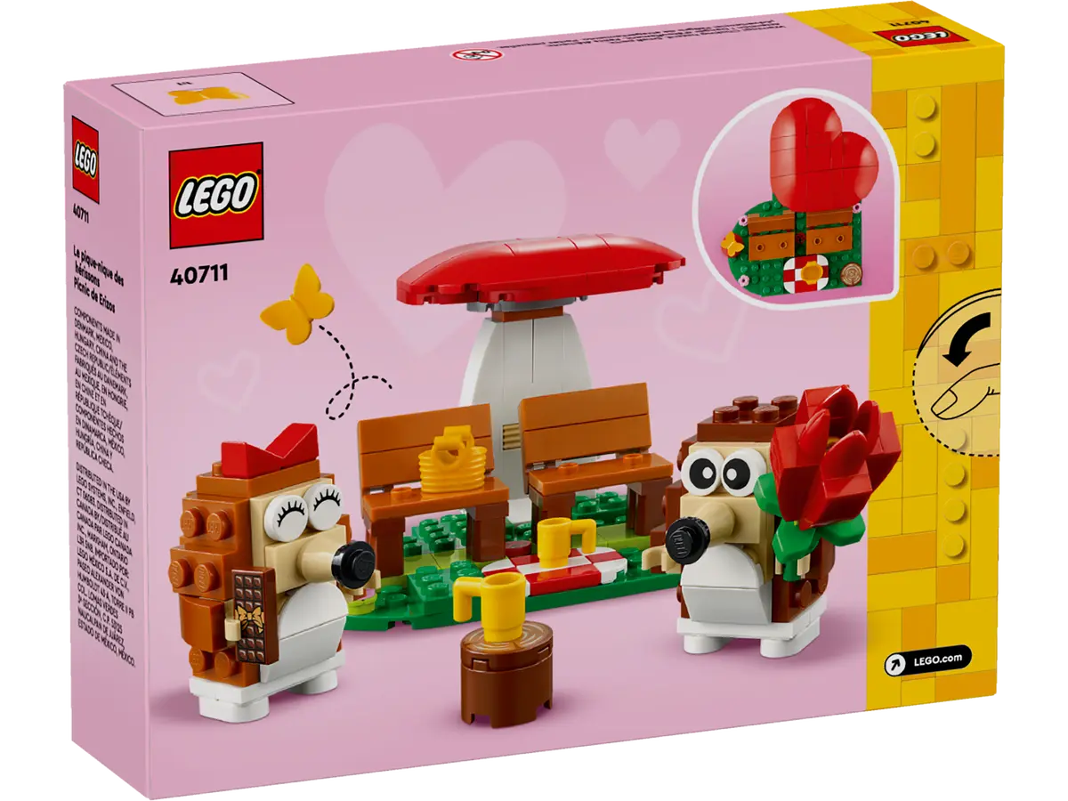 Lego Seasonal Hedgehog Picnic Date 40711