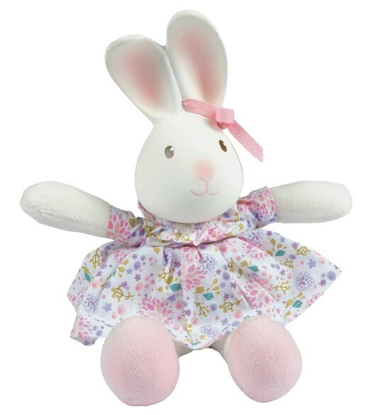 Tikiri Mini Havah The Bunny Natural Rubber Teether Head