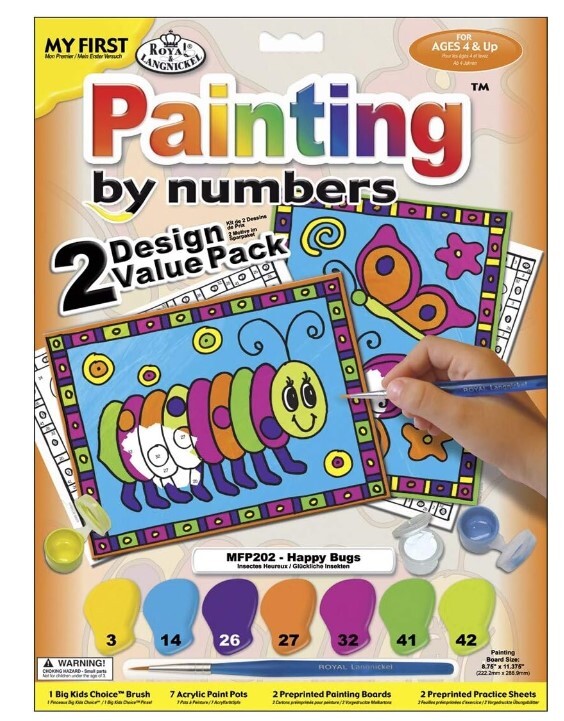 Royal & Langnickel Happy Bugs Paint By Number