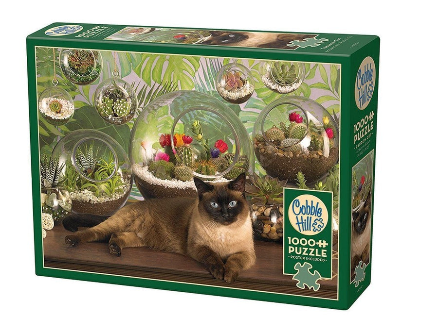 Cobble Hill Terrarium Cat 1000 piece