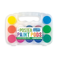 Ooly Lil Paint Pods Poster Paints - Classic Colours