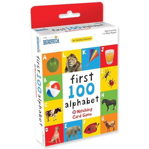 Briarpatch Fist 100 Alphabet Matching Card Game