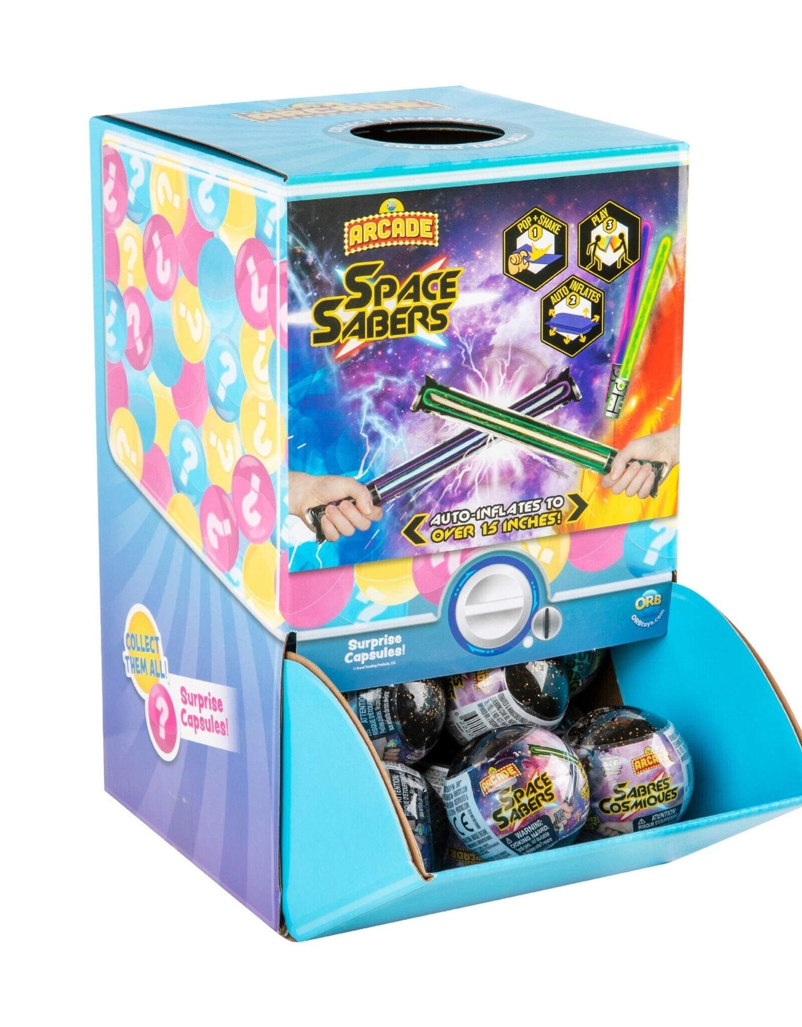 ORB Space Sabers Arcade Capsules