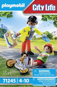 Playmobil Paramedic With Patient