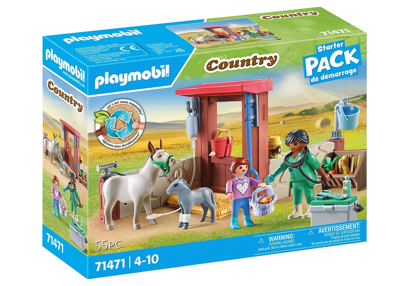 Playmobil Farmyard Vet 71471