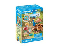 Playmobil Care Of The Hedgehog Family