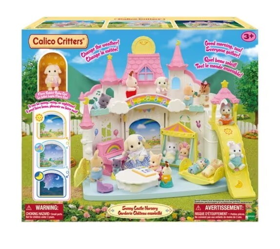 Calico Critters Sunny Castle Nursery