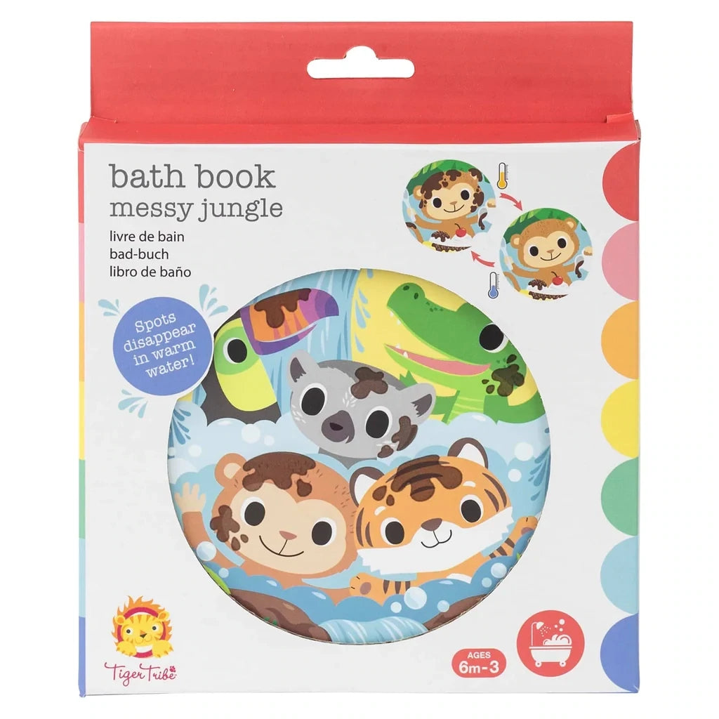 Tiger Tribe Messy Jungle Bath Book