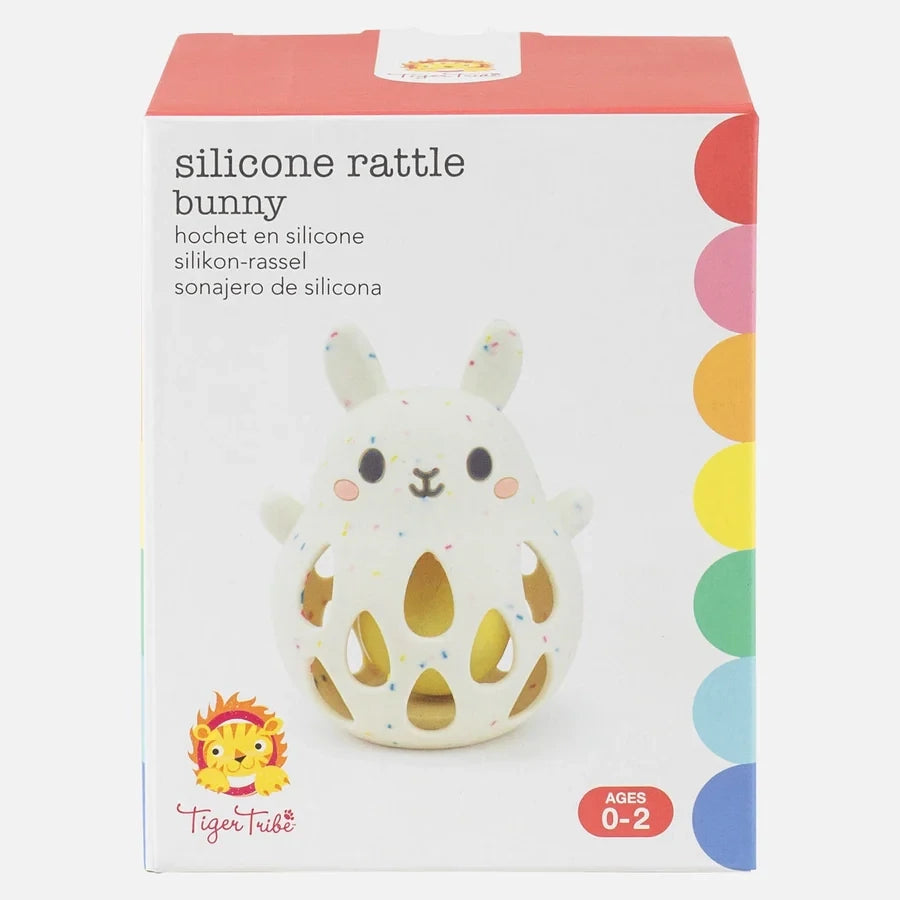 Tiger Tribe Bunny Silicone Rattle