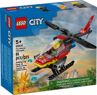 Lego City Rescue Fire Helicopter 60411