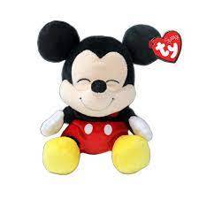 Ty Beanie Babies Mickey Mouse Soft Body Regular