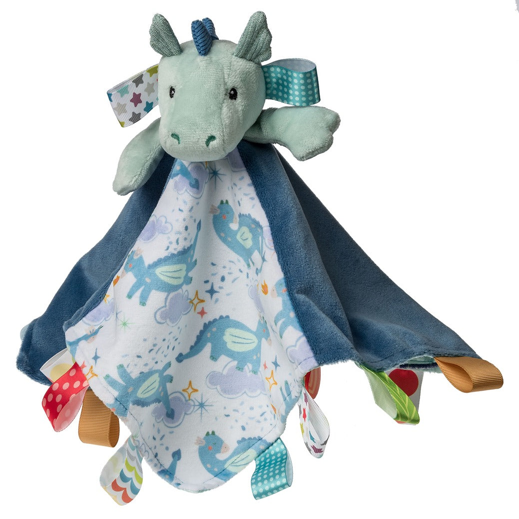 Mary Meyer Drax Dragon Taggies Character Blanket - 13"