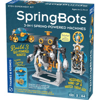 Thames & Kosmos Spring Bots 3 in 1 Spring Powered Machines