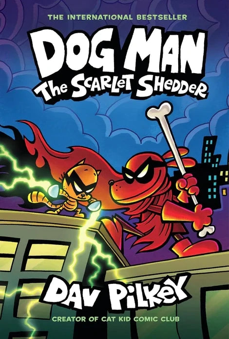 Dog Man The Scarlet Shedder $12