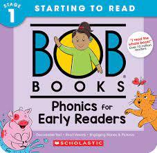 Bob Books Phonics for Early Readers Box Set | Phonics, Ages 4+(Stage 1: Starting to Read)