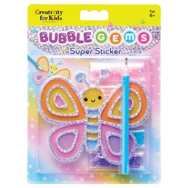 Creativity For Kids Butterfly Bubble Gem Stickers