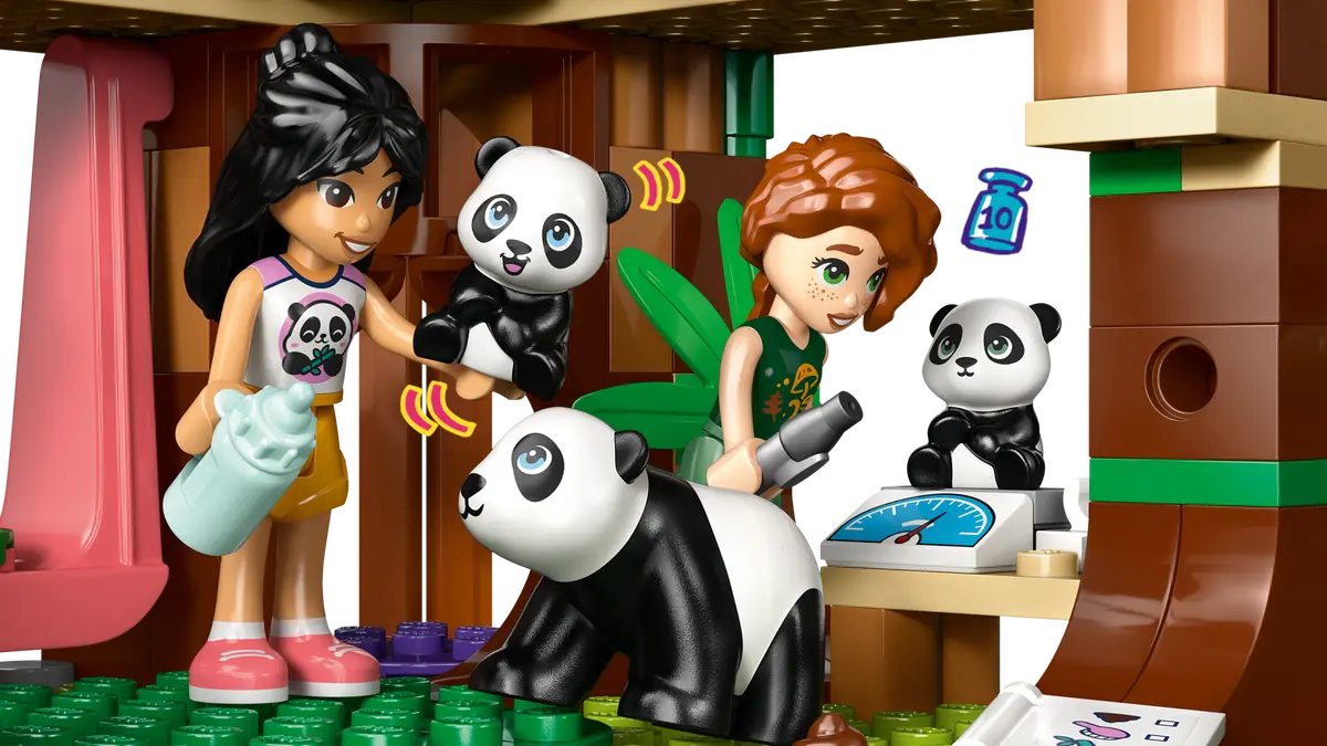 Lego Friends Panda Sanctuary Animal Care 42648