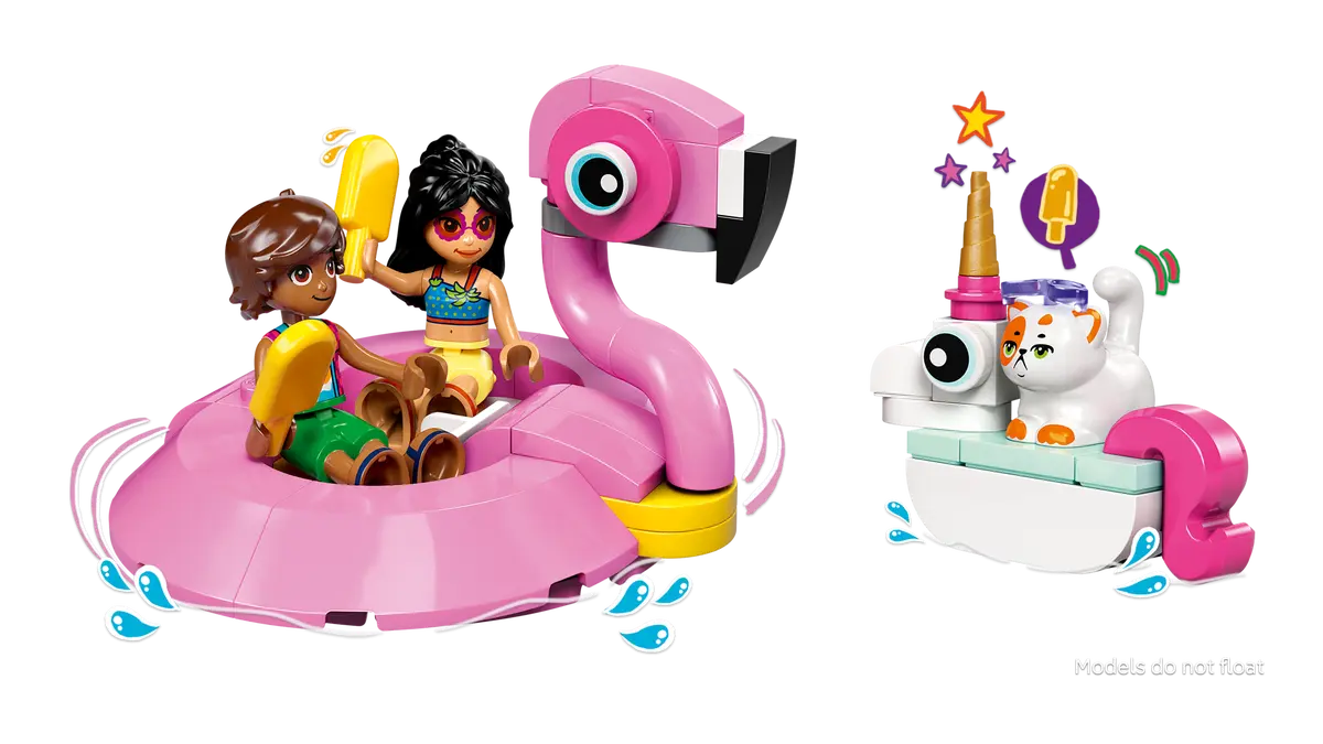 Lego Friends Unicorn & Flamingo Pool Party 42658