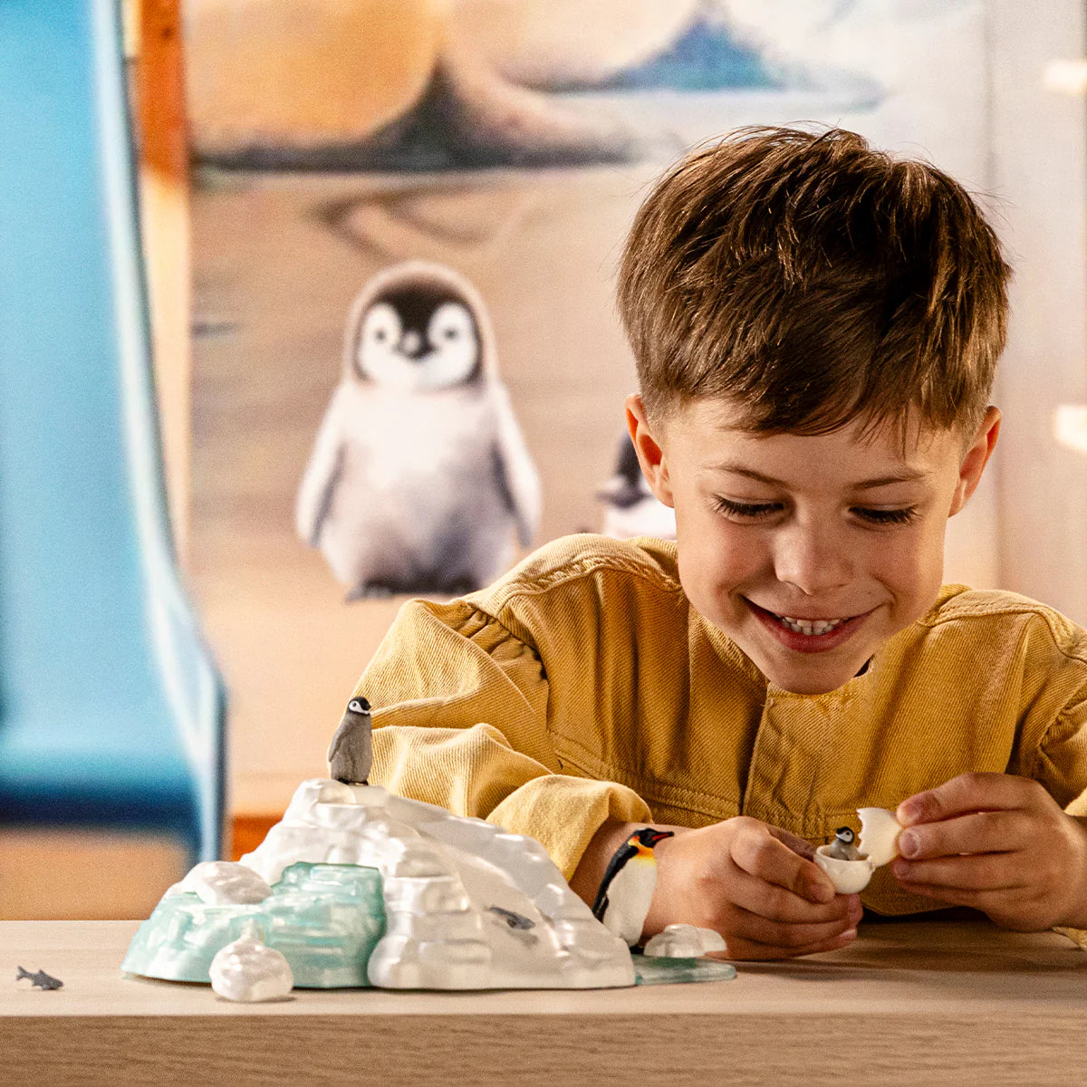 Schleich Wild Life Penguin Family Fun