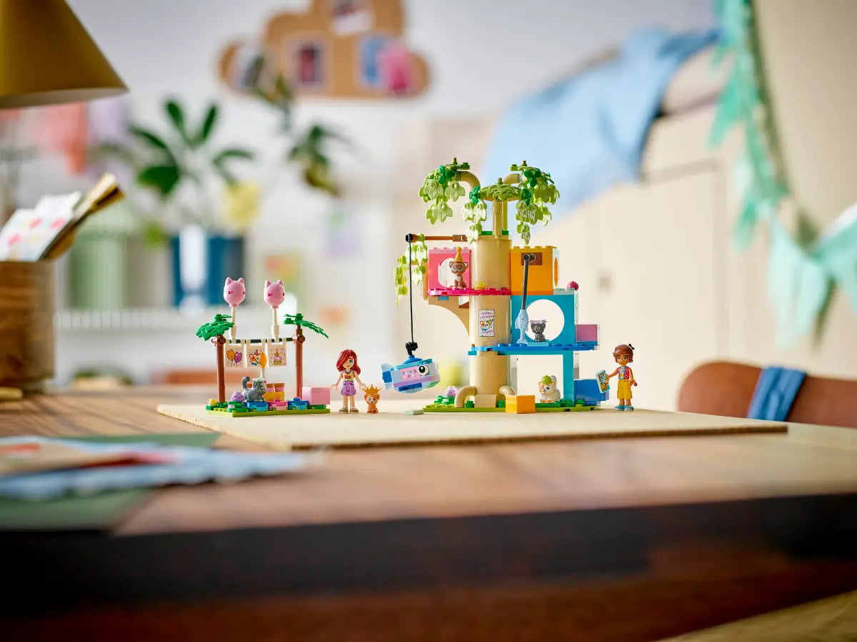 Lego Friends Cat Birthday Party & Tree House 42666