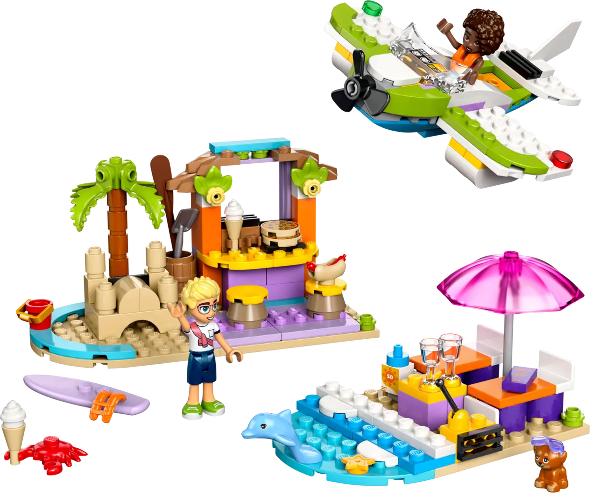 Lego Friends Creative Beach And Travel Suitcase 42672