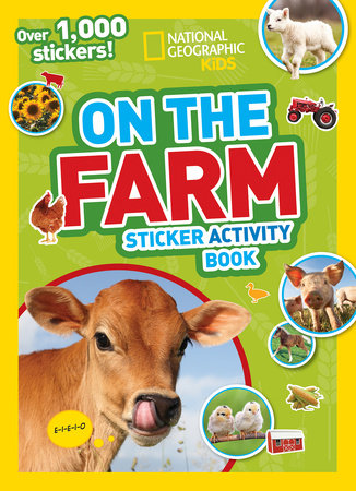 National Geographic Kids On The Farm Super Sticker Activity Book