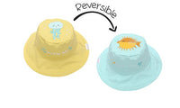 Flap Jack Kids Fish & Jellyfish Kids Sun Hat 4-6