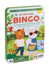 Mudpuppy In-The-park Bingo Magnetic Travel Game