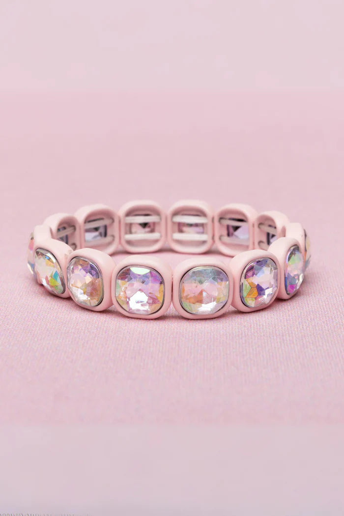 Great Pretenders B Chic Swiftie Pink Gem Bracelet