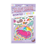 Ooly Sleepy Sloths: Scented Scratch Stickers