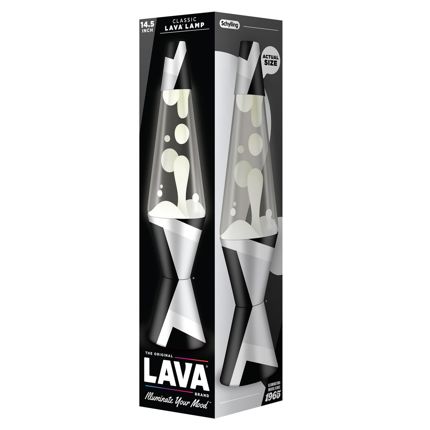 Lava Lamp Polygonal White 14.5"