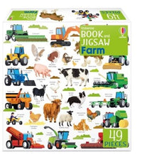 Usborne Book & Jigsaw Farm