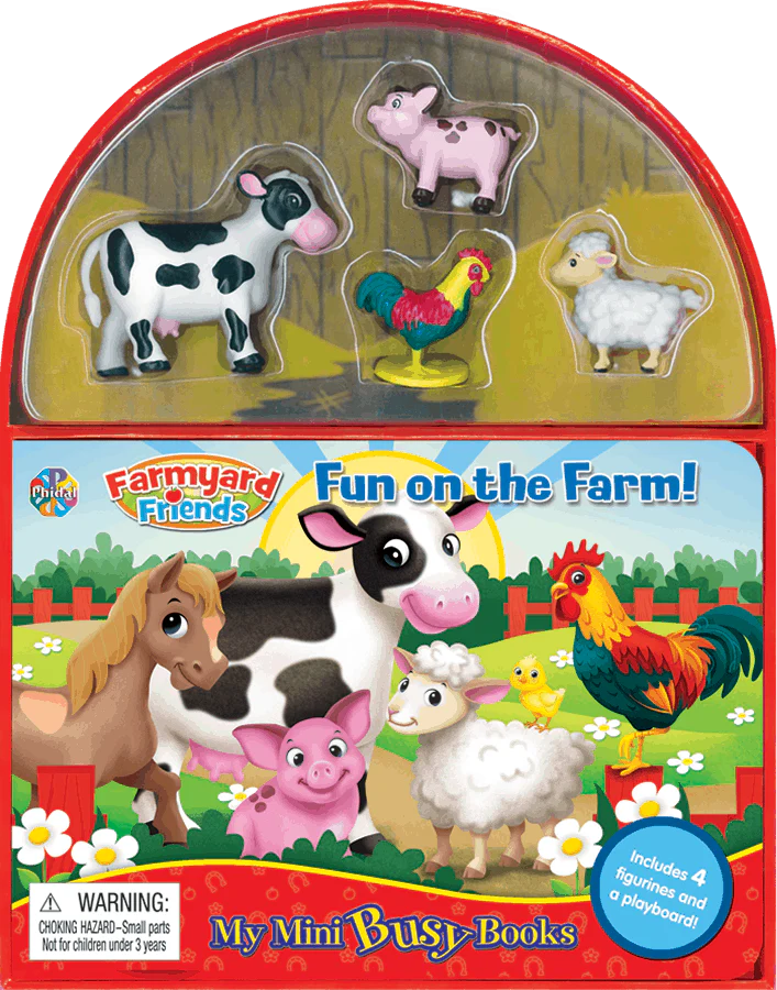 Phidal Farm Mini Busy Book