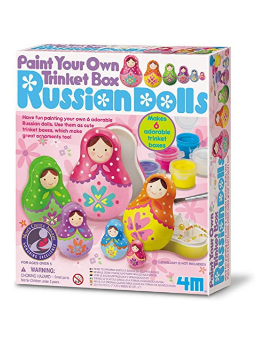 4M Russian Dolls Trinket Box